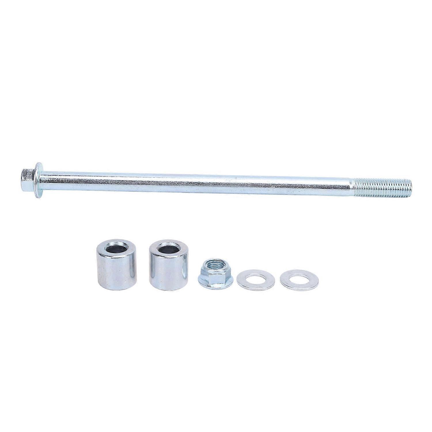 محور حافة العجلة الخلفية 10 مم 195 مم من سبائك الألومنيوم للدراجات النارية 50cc و70cc و90cc و110cc و125cc و150cc والدراجات البخارية