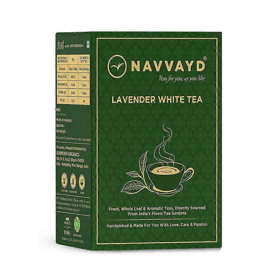 White tea with lavender (100 g), Lavender White Tea Navvayd