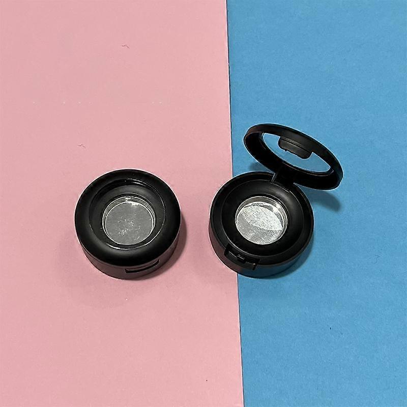 Round Empty Eyeshadow Case Rouge Lipstick Box Pigment Palette Refillable Foundation Makeup Dispenser With Pallet