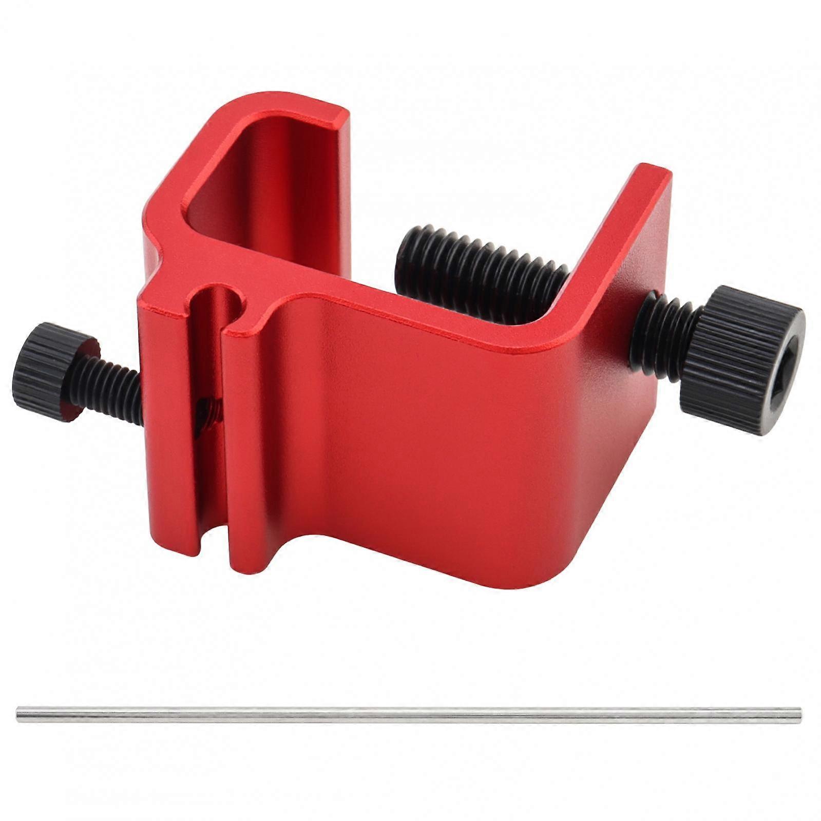 Aluminum Alloy Chain Quick Adjusting Alignment Tool - Red/Blue - Accurate Positioning for Motorcycles, ATVs, UTVs, Bicycles & Snowmobiles