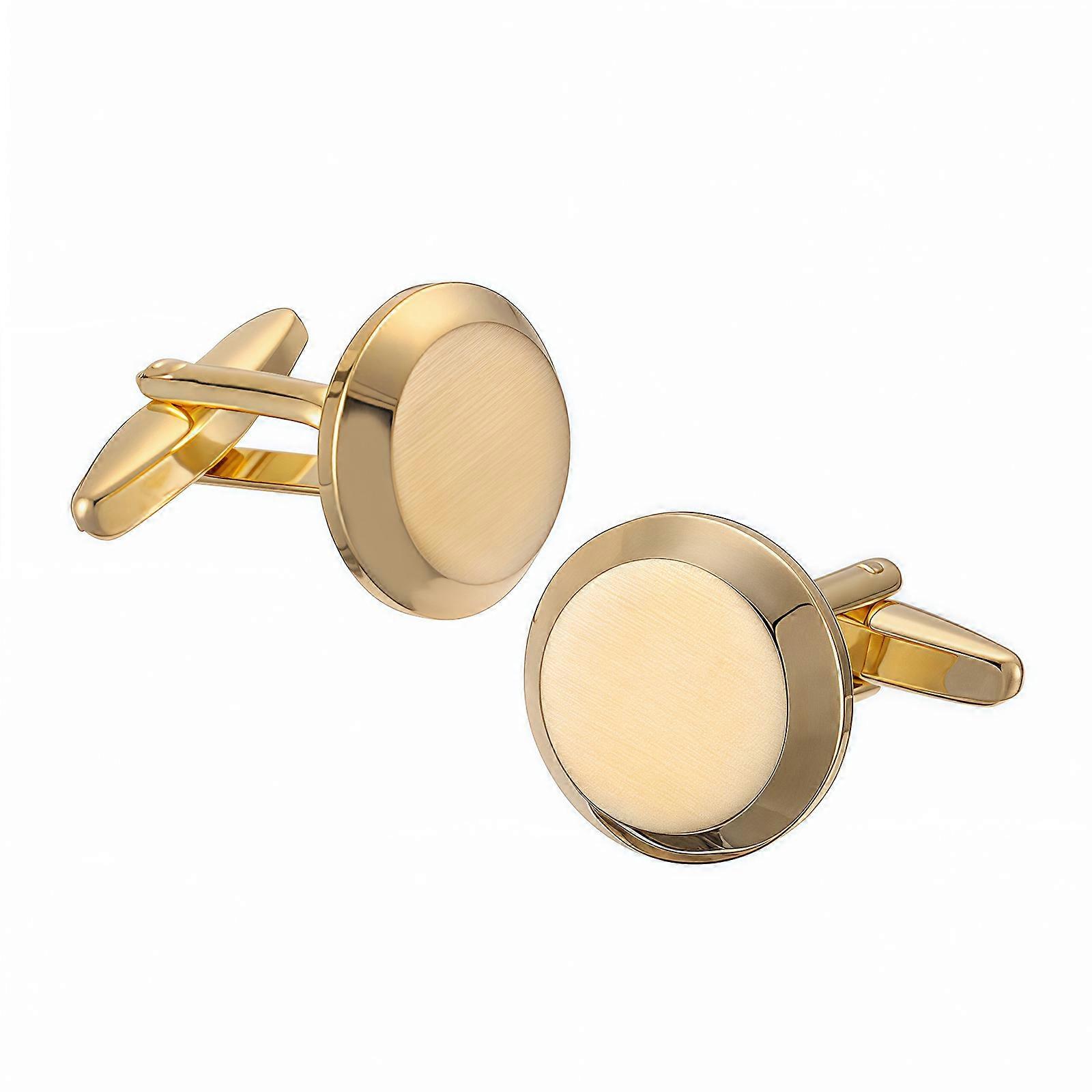1 Pair Practical Metal Cufflinks with Modern Minimalist Artistic Cufflinks for Business or Evening Event Essential Multicolor