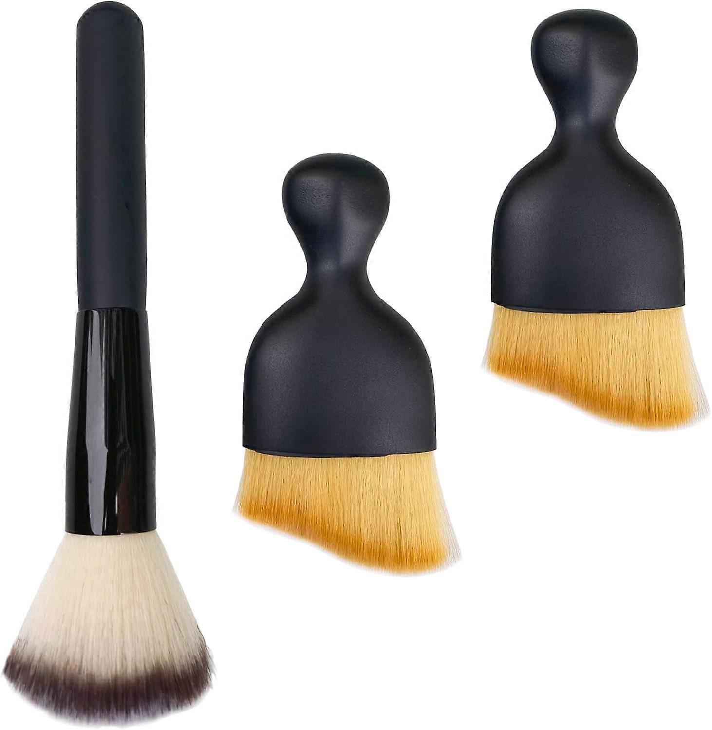 3 Pack Microfiber Duster Brushes, Compatible with Small Electronics - Efficient Cleaning for Keyboards, Cars, Frames & Devices