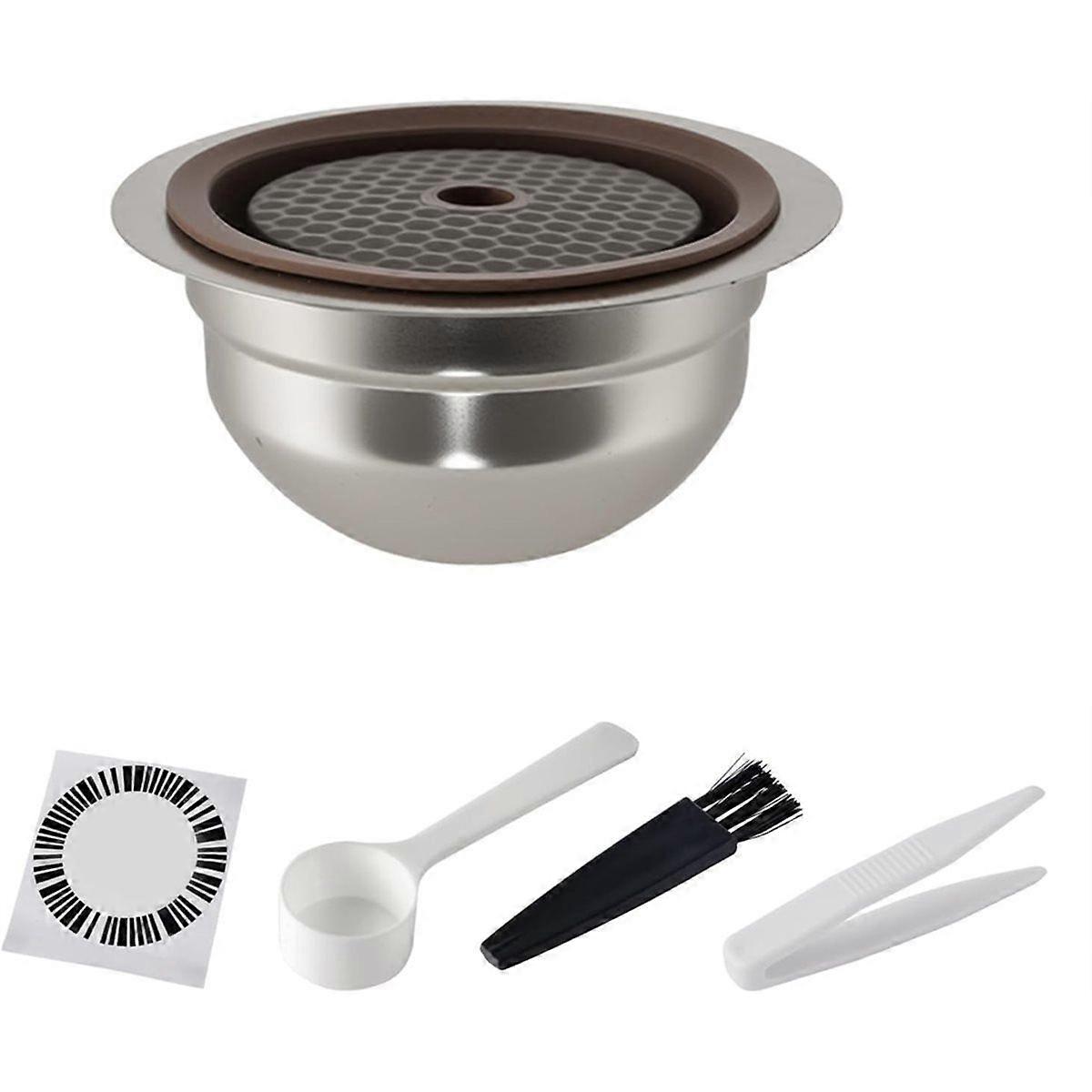 Stainless Steel Reusable Coffee Pods for V-Rtuo Capsules for V-Rtuoline GCA1 and ENV135 NEXT Series