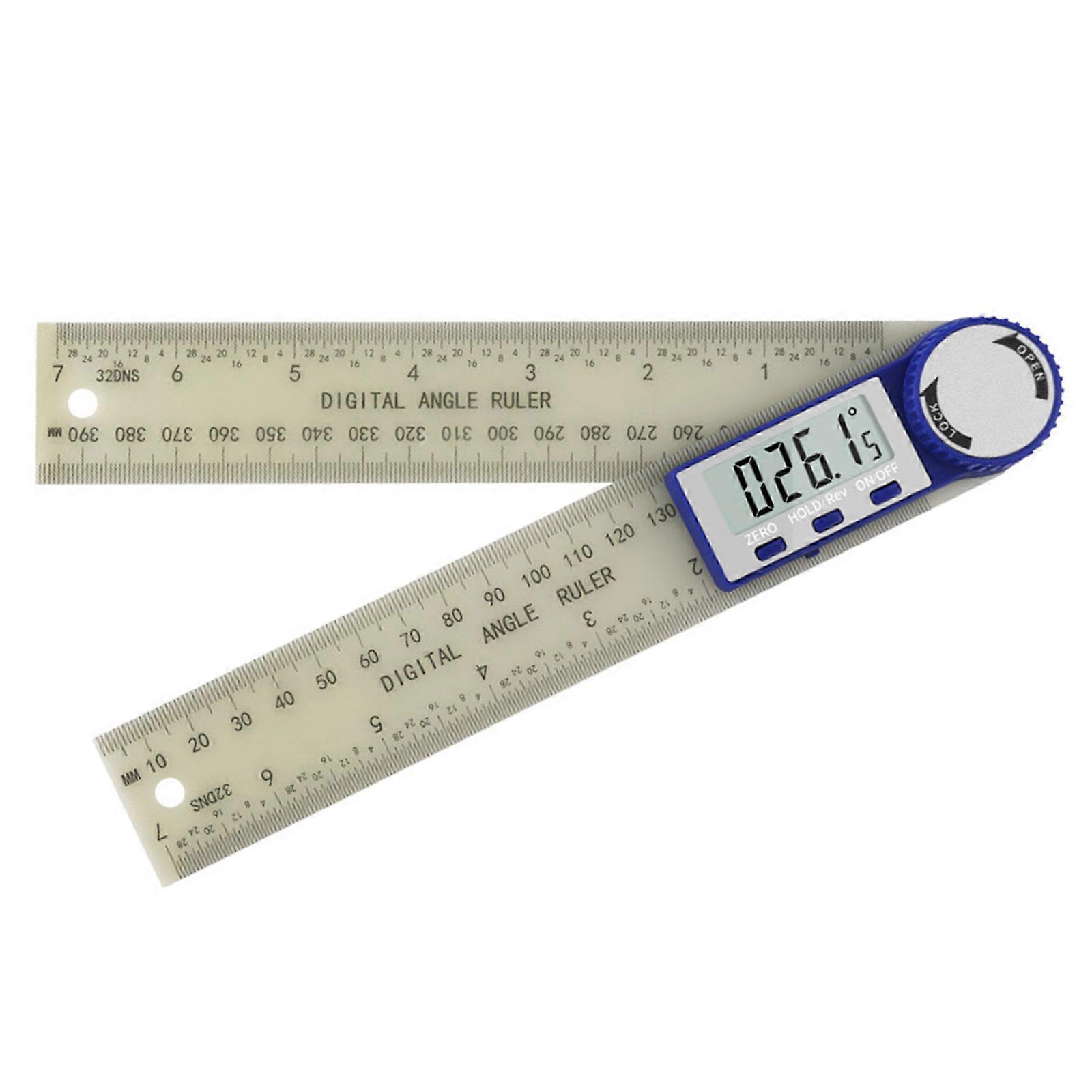 Digital Protractor Tool 0.05° Precisions Measurement Angles Finders For Carpentry Flooring And Mechanical Work Multicolor