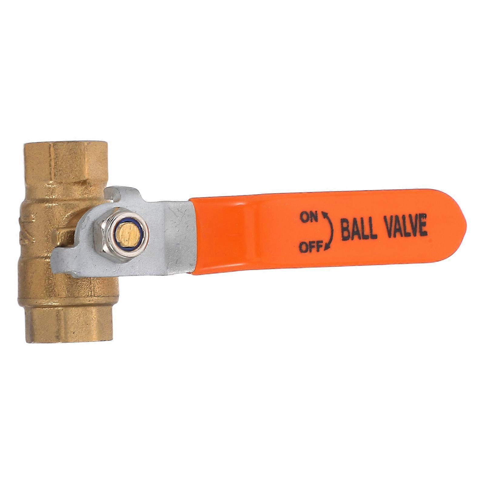 Brass Ball Valve Shut Off Valve for Water Flow Control Quick Connect