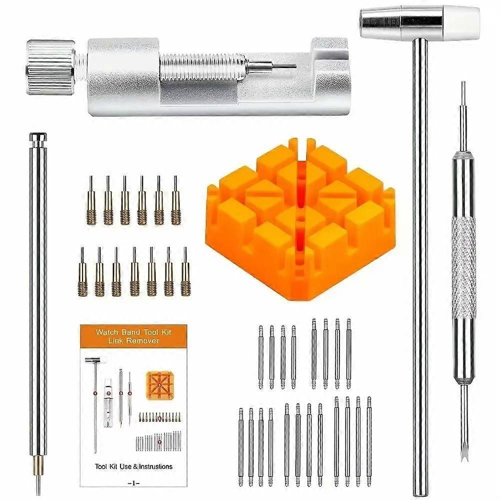 39pcs /Set Watch Repair Adjustment Strap Removal Tool Set