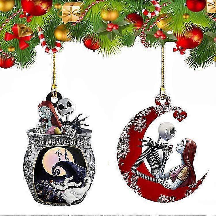 Macabre Tree Ornaments for Christmas Scary Decor Collection