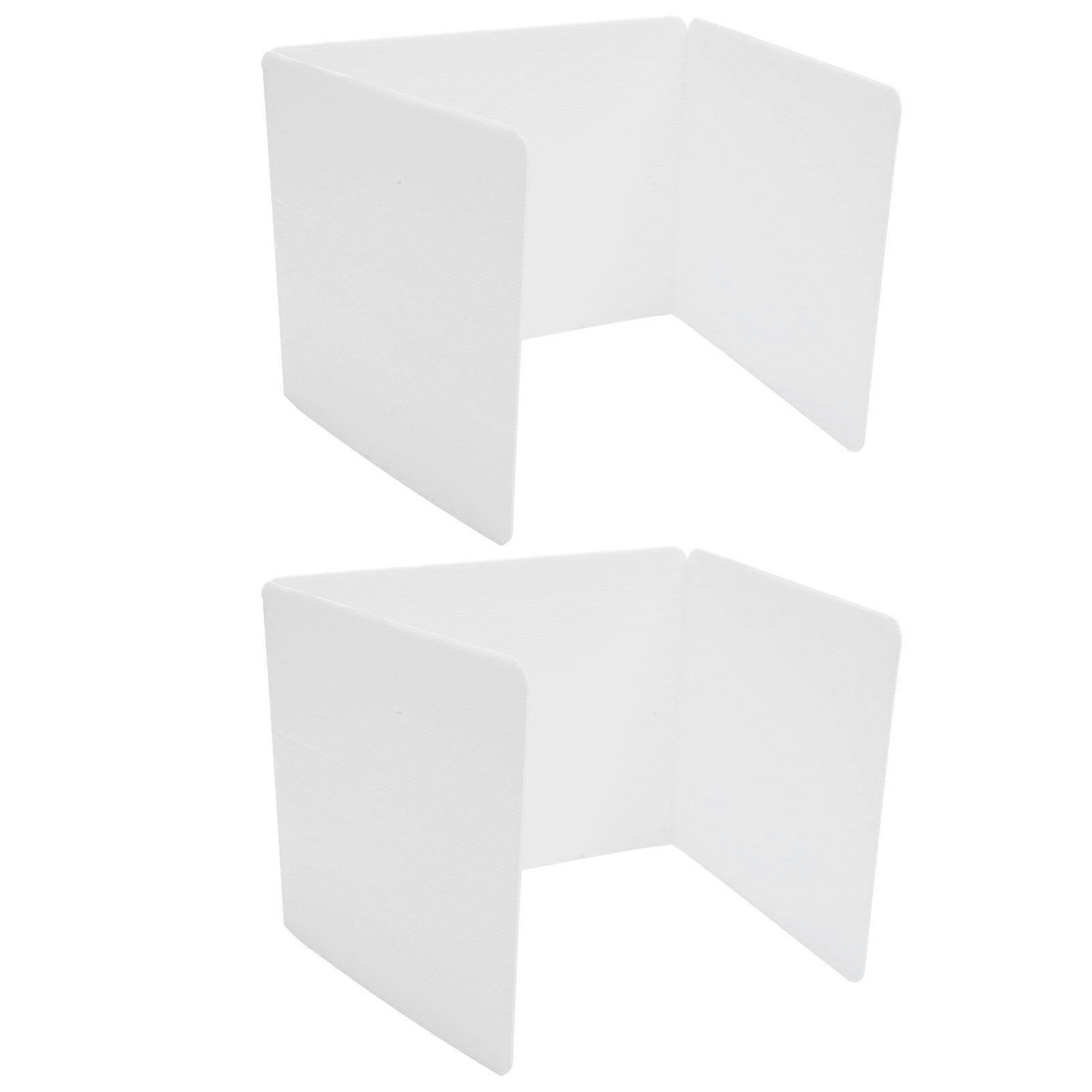 2pcs Desk Divider for Students Privacy Devider Shield Board Students Desk Divider Board Countertop Barrier