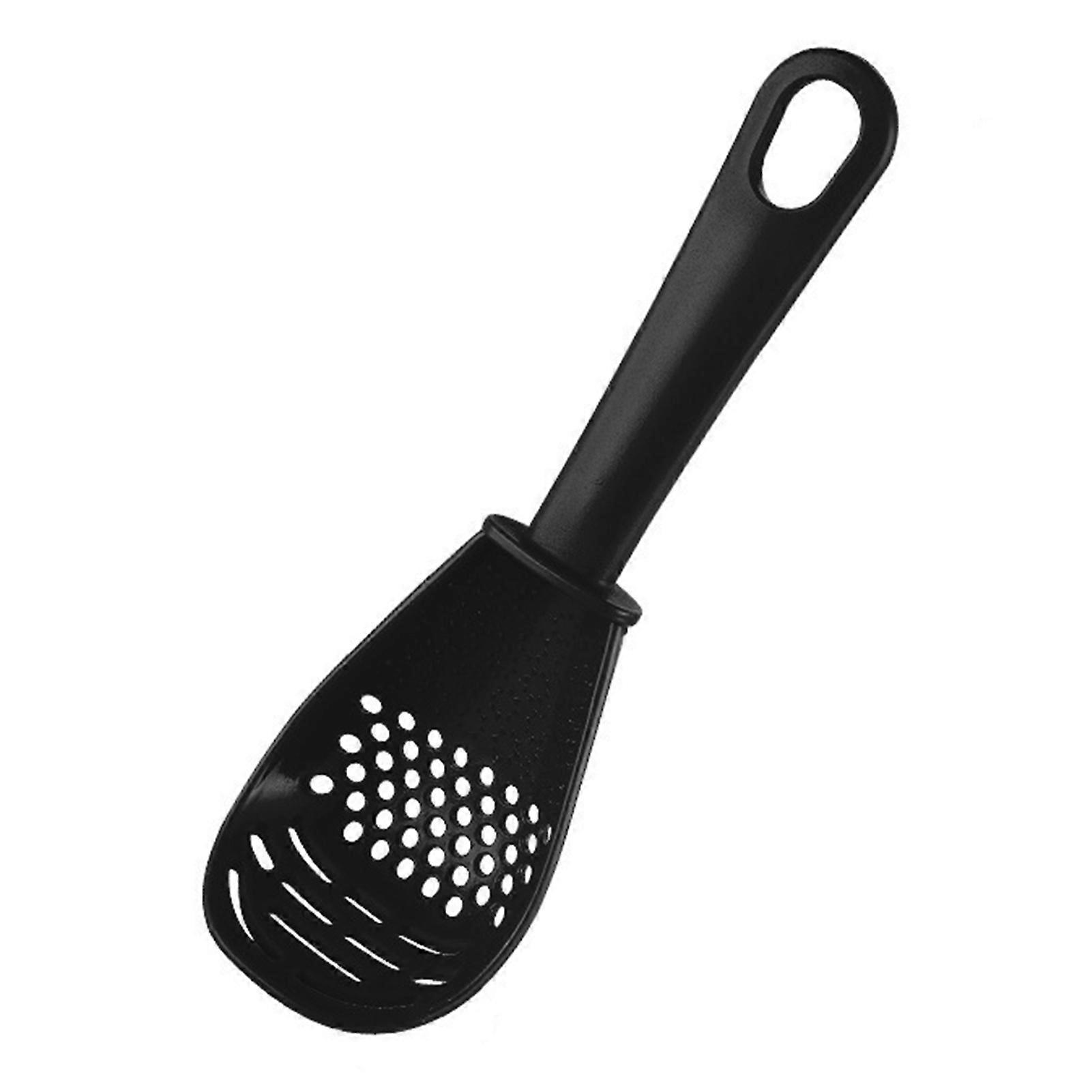 Multi Function Kitchen Spoon with Strainer and Masher for Food Prep