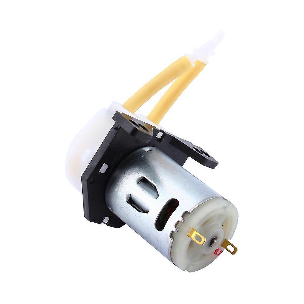 Adjustable DC12V Dosing Pump Peristaltic Head Aquarium Lab Analytical Liquid