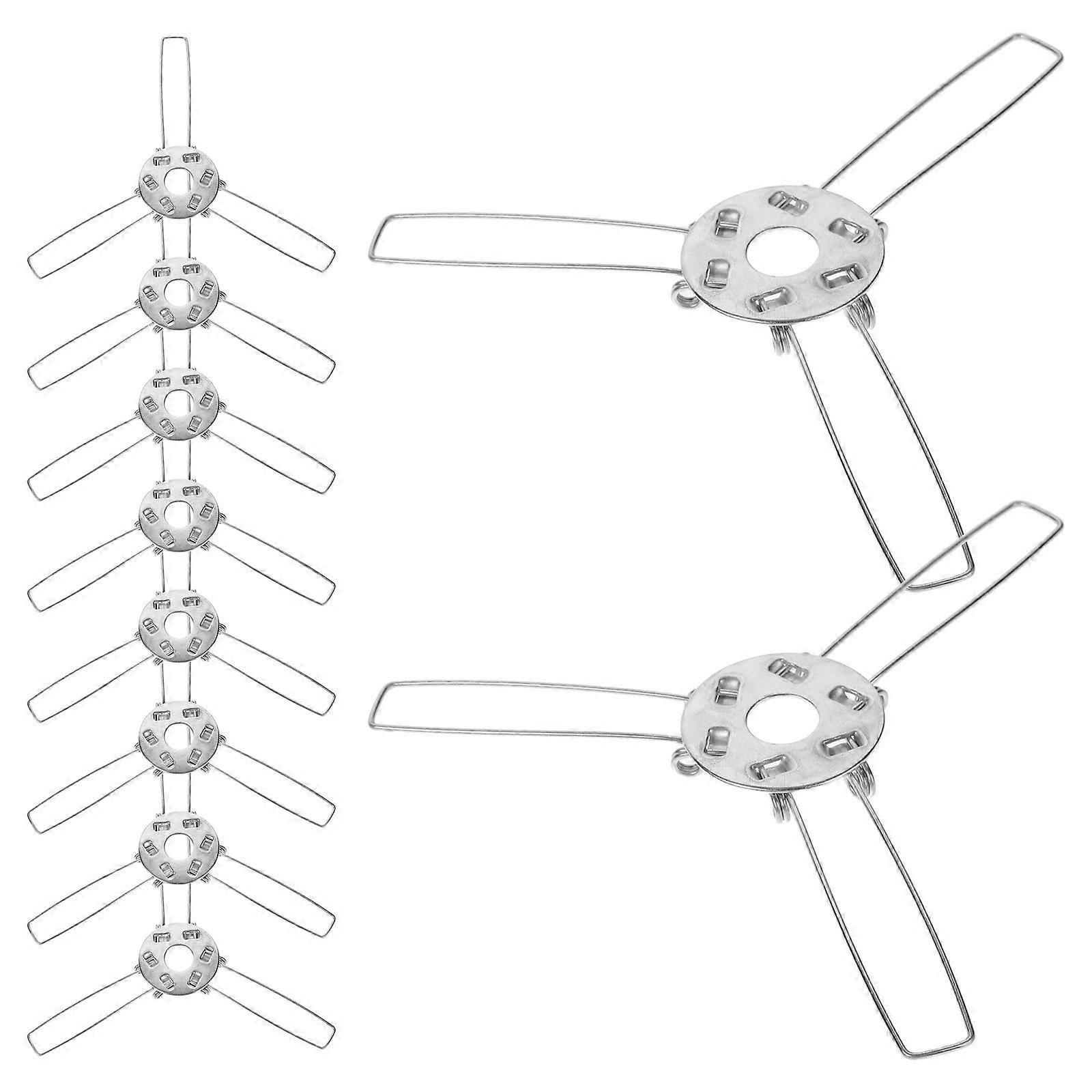 10pcs Pendant Light Shade Clips Lampshade Spring Clamp Adapter Fixators