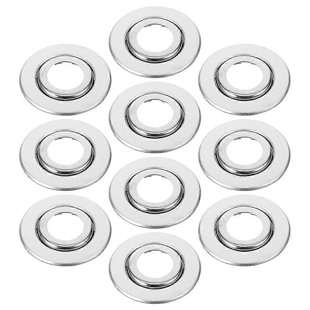 Edelstahl-Abdeckplatten für Feuersprinkler, 20er-Packung