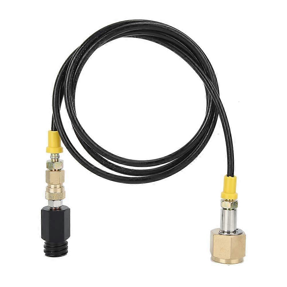 CO2  Pressure Hose with W21.814 DIN477 Adapter for Stable Transfer in Soda, Aquarium, Welding