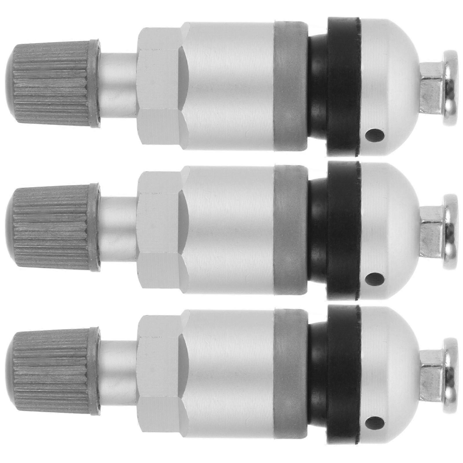 Tire Pressure Sensor Valve Stem 3Pcs Replacement for Vehicle Tires Snap-in