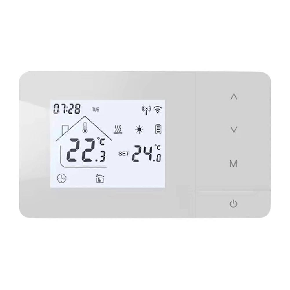 For Gas Boiler Smart Thermostat Wireless Temperature Controller with for Alexa & Google Home for Heating/Cooling Systems