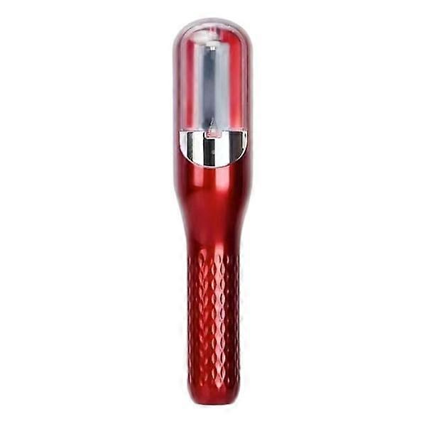 Hairstyle with split ends RED red