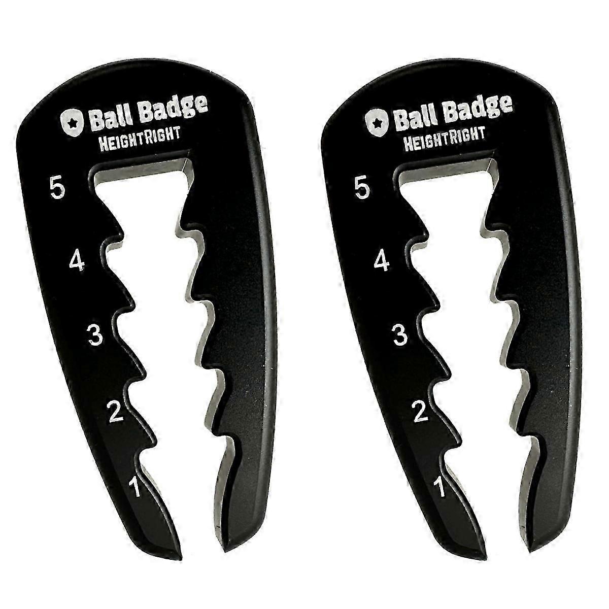 2PCS Adjustable Golf Tee Height Tool Precision Tee Height Setter