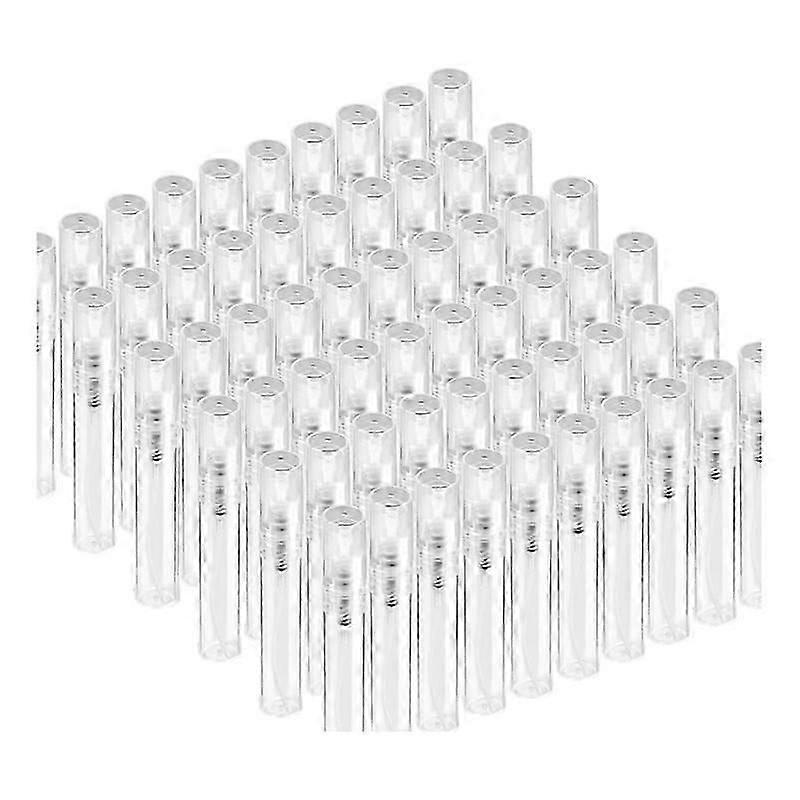 60PCS 5Ml Mini Spray Bottle, Mini Clear Plastic Spray Bottle Empty, Fine Mist Refillable Perfume Bottle,Perfume Atomizer