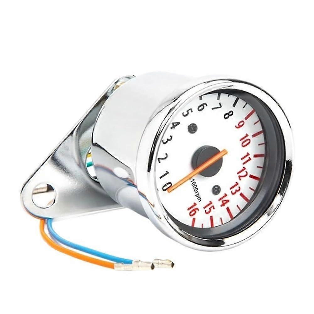Universal Motorcycle Odometer Tachometer with Accurate Speed Display and Durable AllWeather Build