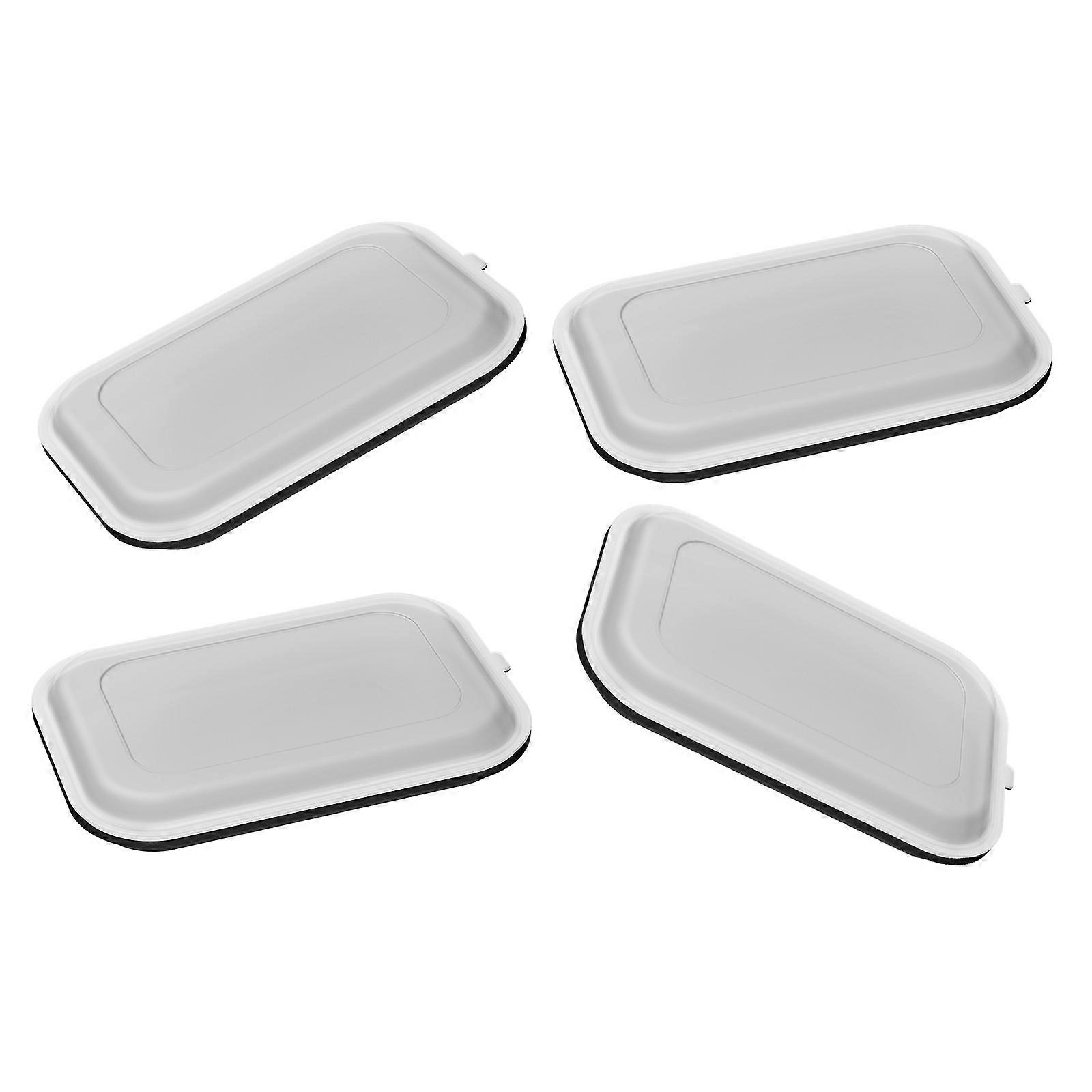 Modular Food Storage Container Transparent Silicone Refrigerator Organiser Space Efficient Kitchen Cabinet Organiser  Black