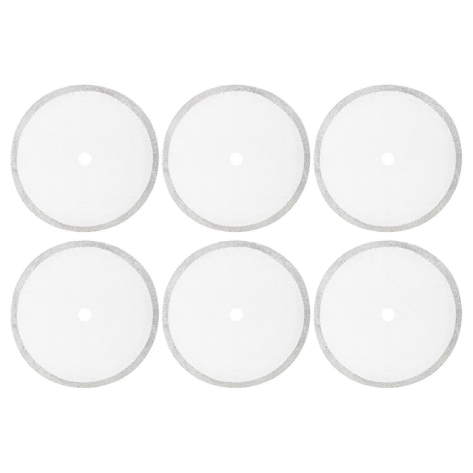 Coffee Filter Reusable Mesh Stainless Steel for Press Coffee Maker 6Pcs