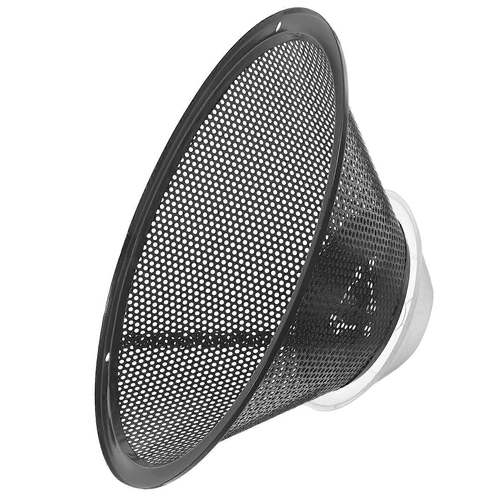 Oil Filter Net Round Range Hood Filter with Grease Cup 1Set for Kitchen