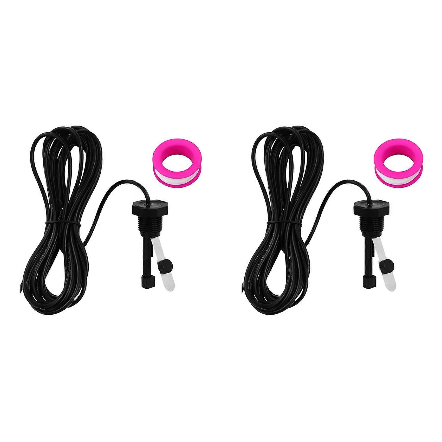 2X GLX-FLO Flow Switch Assembly for Hayward Goldline Salt Chlorination System-Pool Flow Sensor with Cable