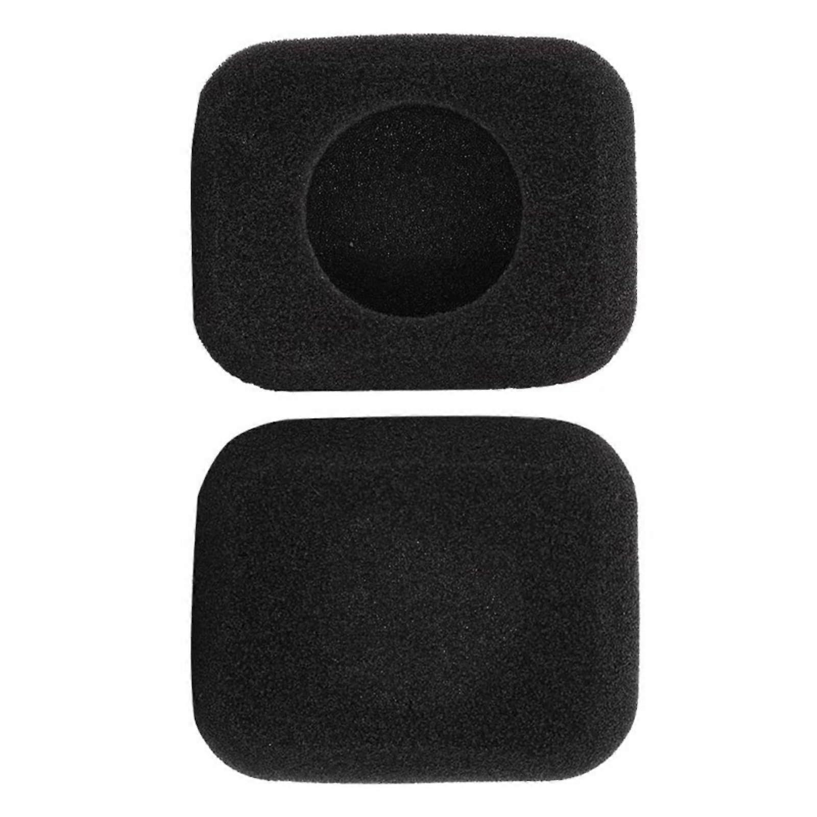 1 Pair Replacement Earpad for Headphones  Ear Pad Covers, Sponge Square Foam, Soft Cushions, Comfortable