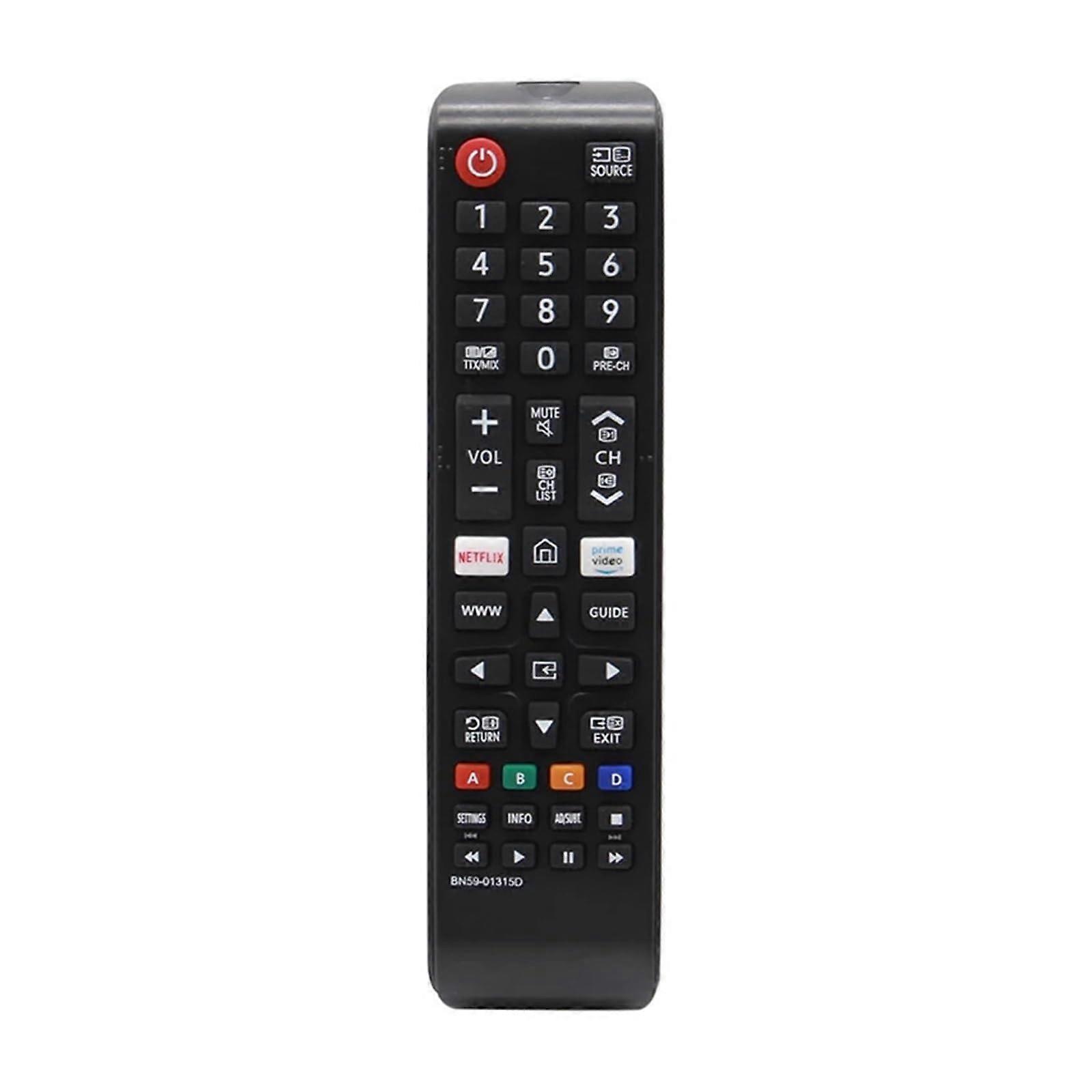 Universal Remote Control BN59-01315D for All LCD HDTVs and 3D Smart TVs with Netflix Compatibility