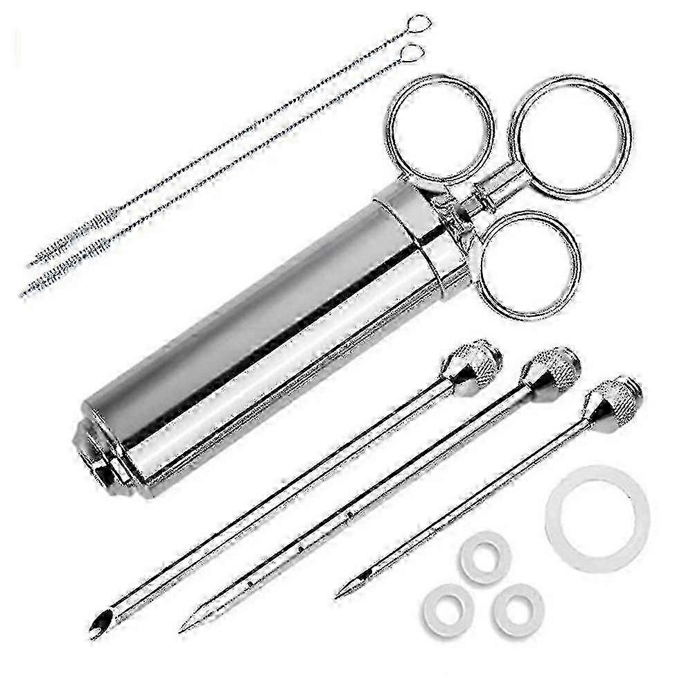 Multi-Purpose Meat Injector for Flavoring Large Cuts