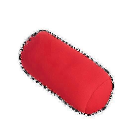Compact Travel Pillow - Microbead Cushion Roll for Back Support