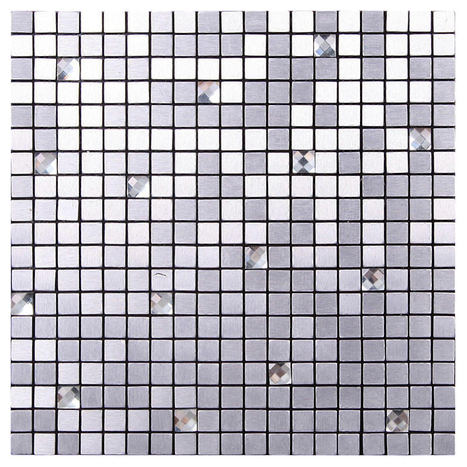 Kitchen Mosaic Backsplash Sticker Product Name Silver