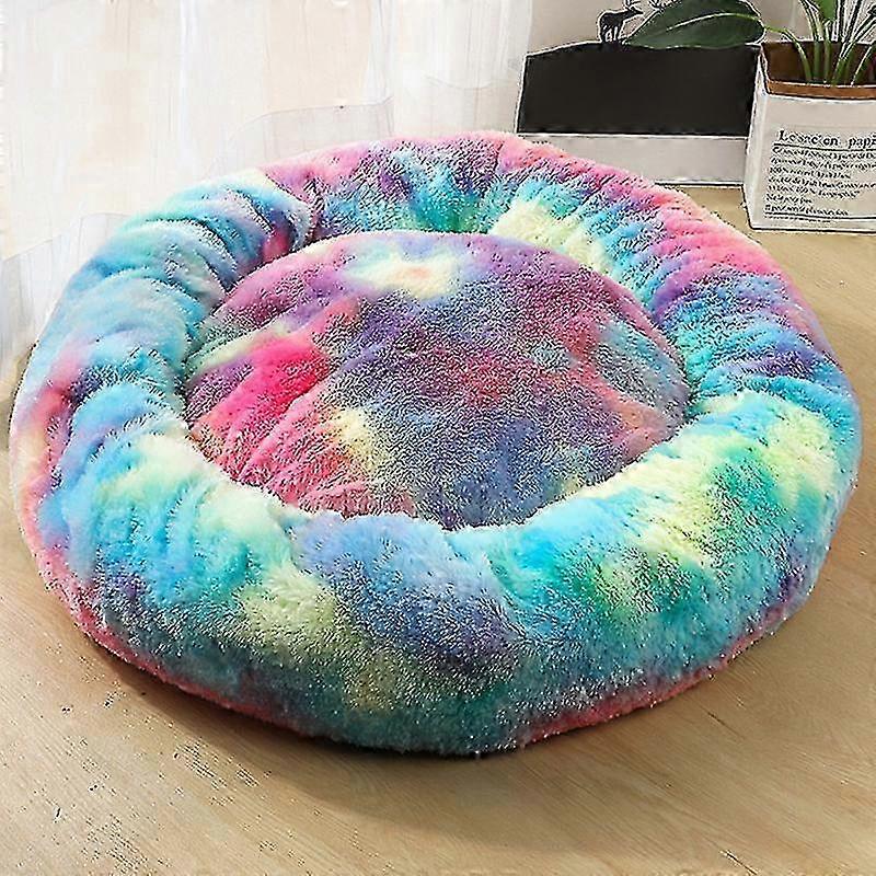 Pet Bed Cushion Nest With Fleece Soft Comfy Warm Dog Cat Mattress Pad