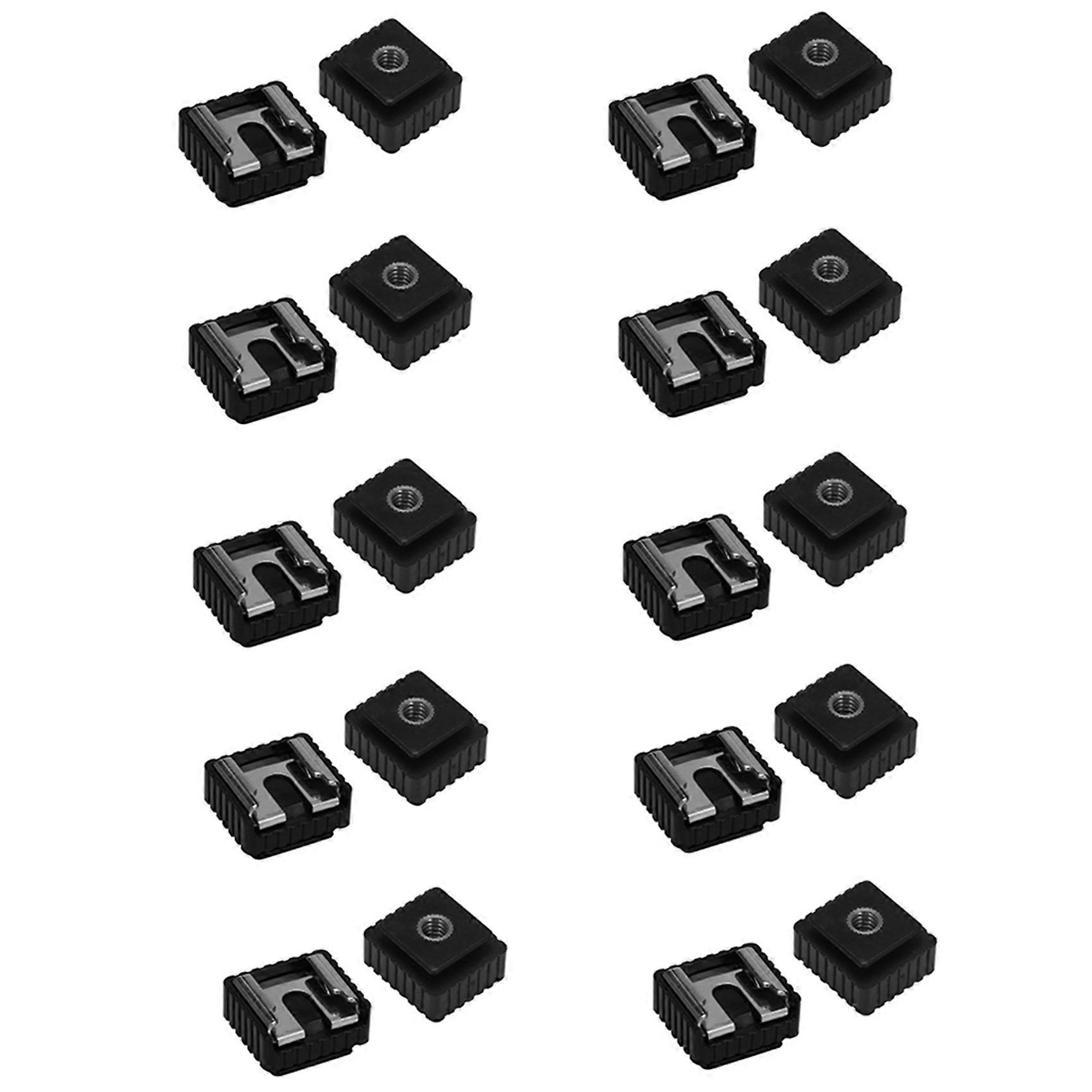 20Pcs Flash Hot Shoe Mount Adapter to 1/4 Inch Thread for Studio Light Stand Tripod