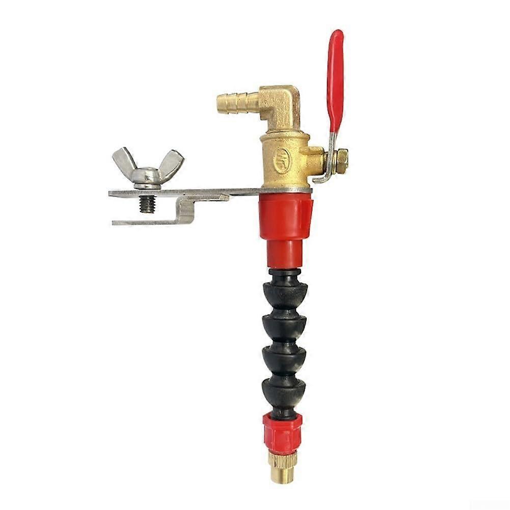 Dust Removal Water Sprayer with Coolant Misting System, Precise Dustproof 6mm Nozzle, 1PC