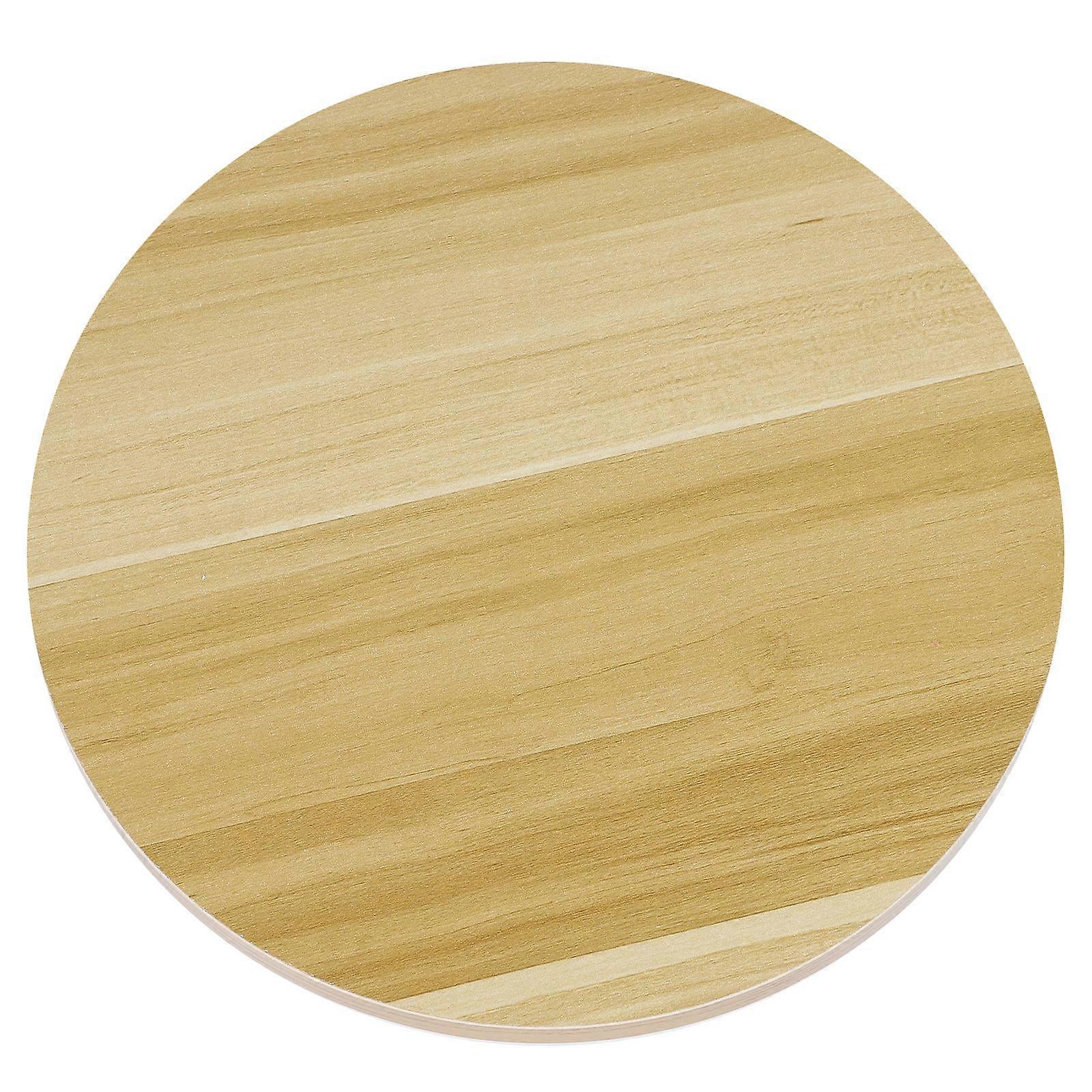 Rotating Table Tray Solid Wood Swivel Plate Home Dining Table Smooth Surface 1Pack