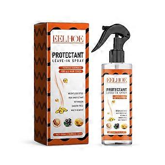 EELHOE Protectant Leave-In Spray, repariert gegabeltes trockenes Haar und krauses Haar Geschädigtes befeuchtetes Haar und glättet das Haar
