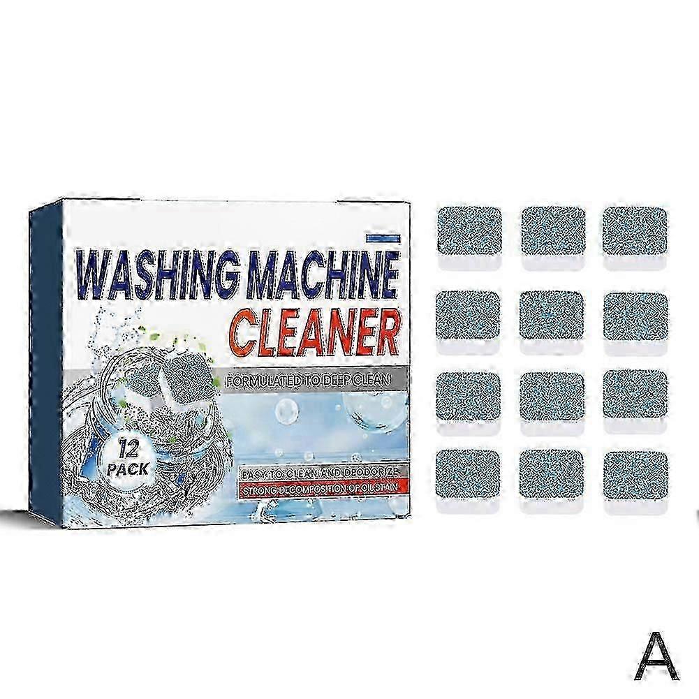 Active Washing Machine Cleaner Descaler Deep Cleaning Tablet Efficient Cleaning