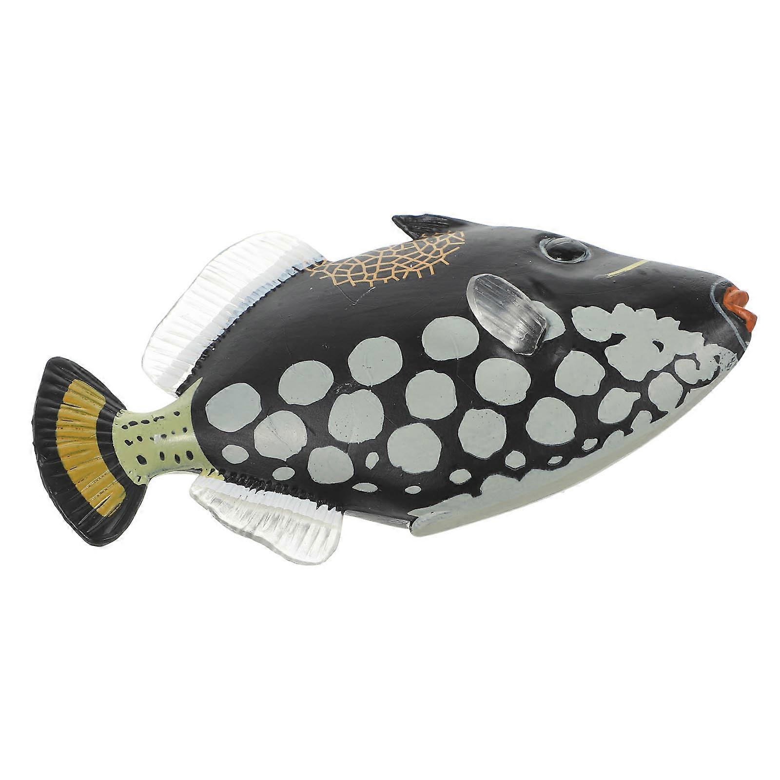 Ocean Animal Figurine Simulation Fish Model for Decor Plastic