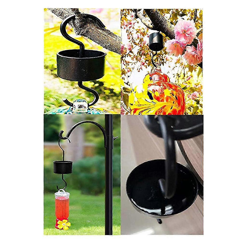 Rustproof Metal Hummingbird Feeder Hooks for Bird Feeder 4Pcs Set