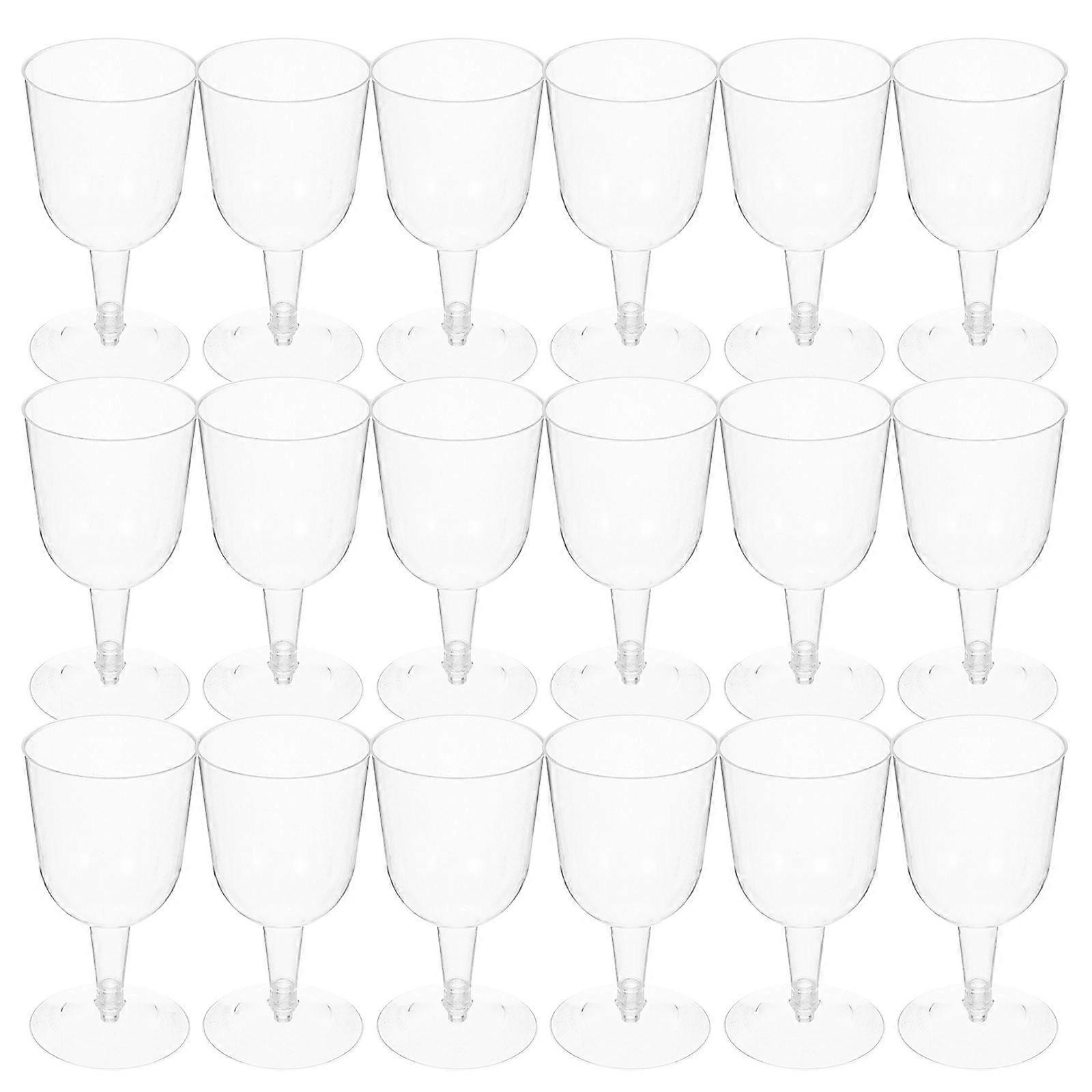Wine Wine for 24Pcs Transparent Party Use
