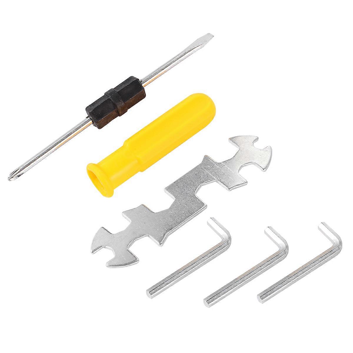 Portable Multipurpose Wrench Multi Tool Screwdriver for Bike 3Pcs Kit