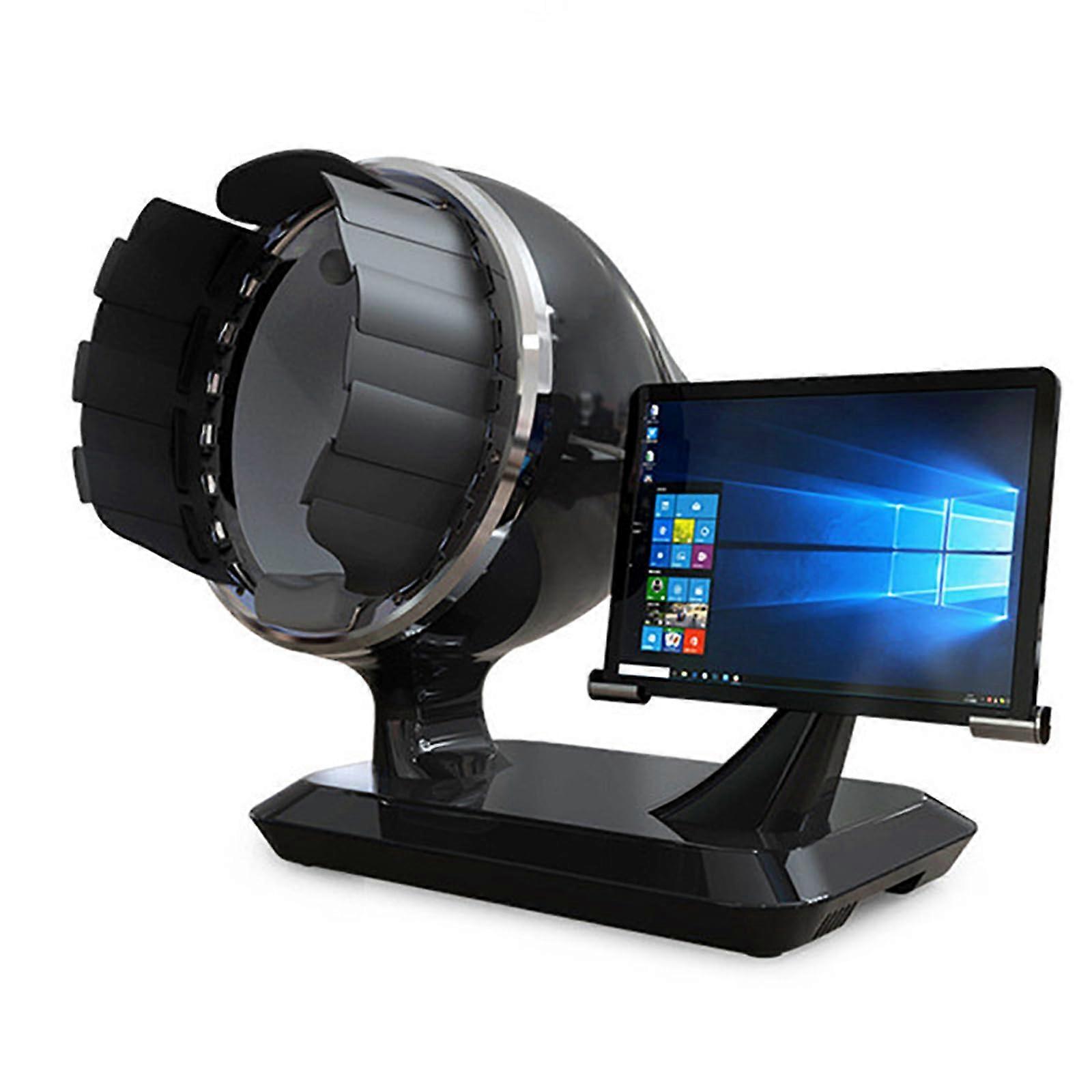 Professional Skin Analysis Device with 5Spectrum Imaging, 10s Capture, Cloud Report, 180° Coverage