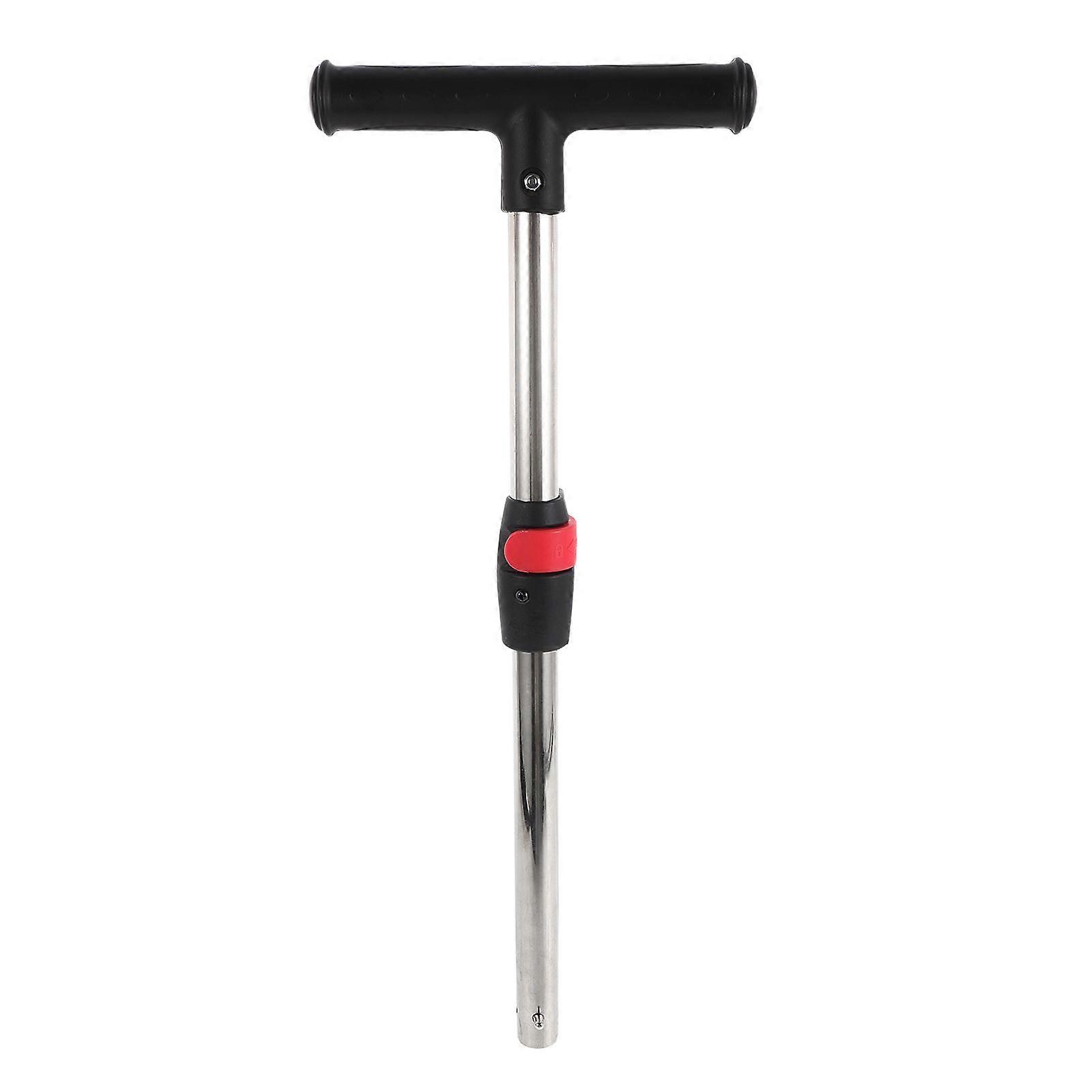 Push Bar Handle: Quick Release T Shape Handle Bar Ergonomic 24mm Diameter - Replacement Push for Stroller Attachment Easy Install - Stroller Accessory