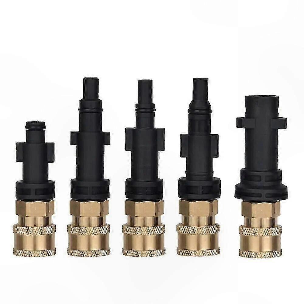 1/4 Quick Release Connector Nozzle Adapter for Pressure Washers Compatible with Multiple Brands