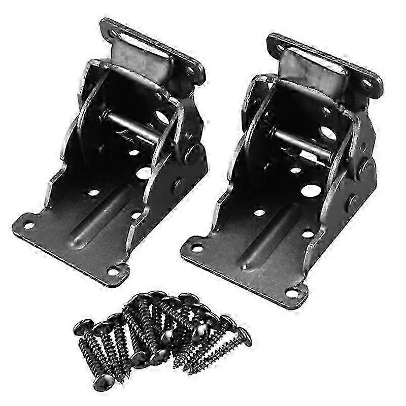 2Pack Folding Brackets, Lock Extension Support Bracket Foldable Self Lock Hinges with Screws for Tab Edition 0703
