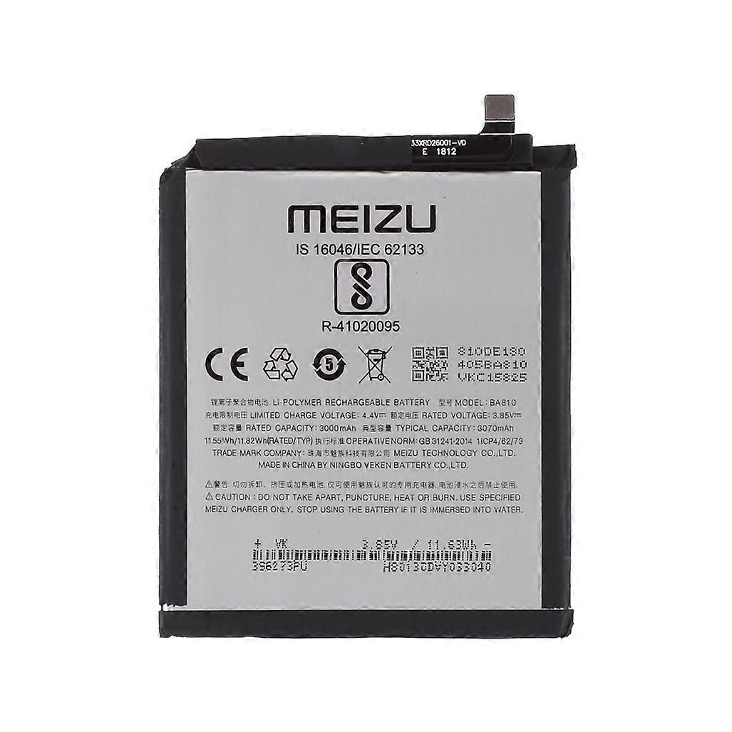 3.85V 3000mAh Battery Replacement (Encode:BA810) for MEIZU M8C