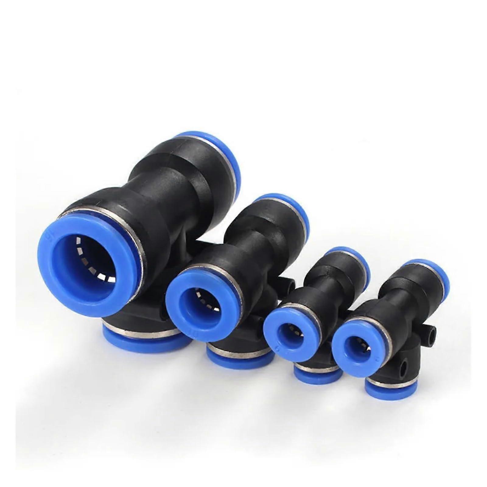 Pneumatic Quick Connect Fitting 10mm Air Hose Coupler Push to Connect Leak Proof 416mm