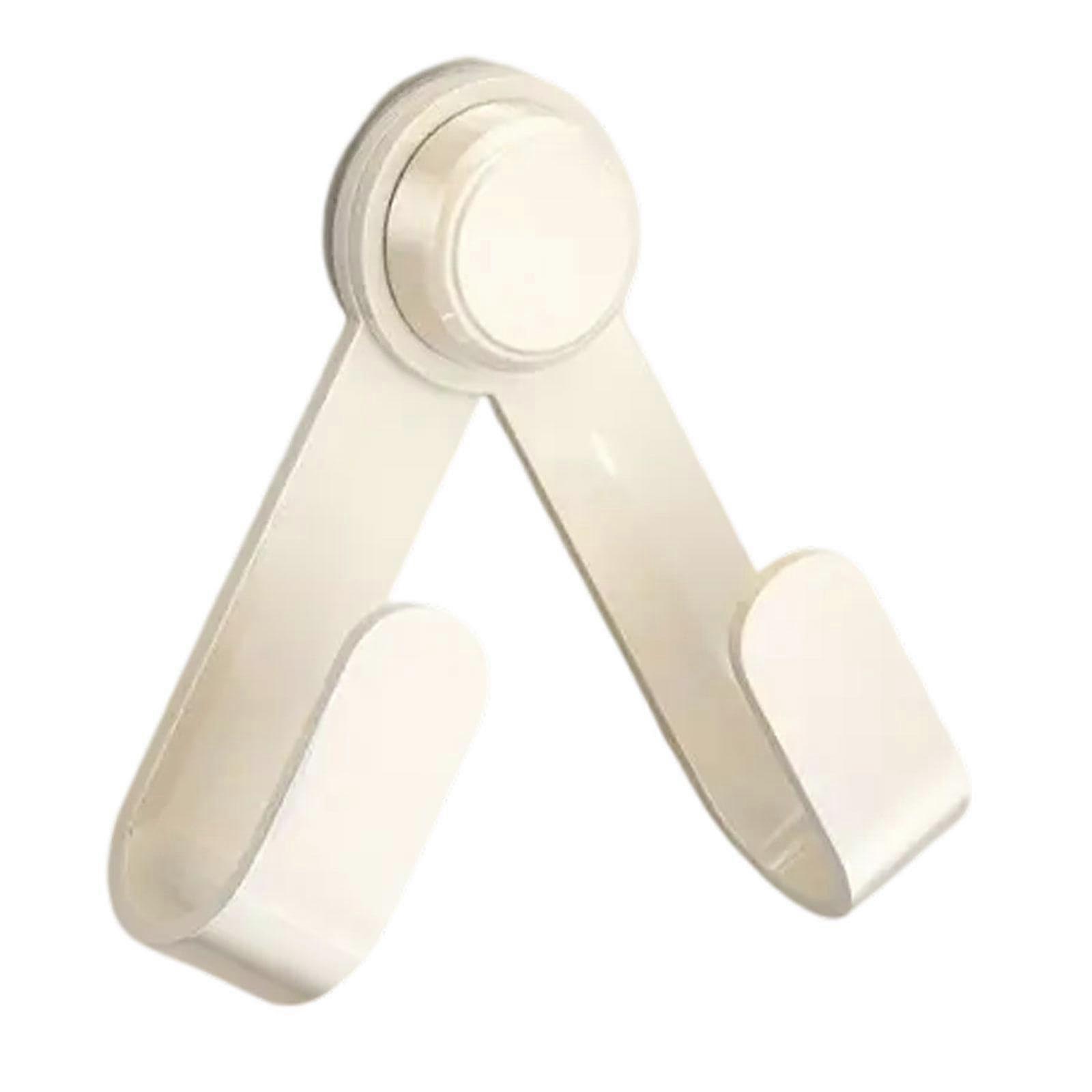 Wall Mounted Pot Lid Holder with Suction Cup, 360° Rotating Compact Kitchen Rack, Pink