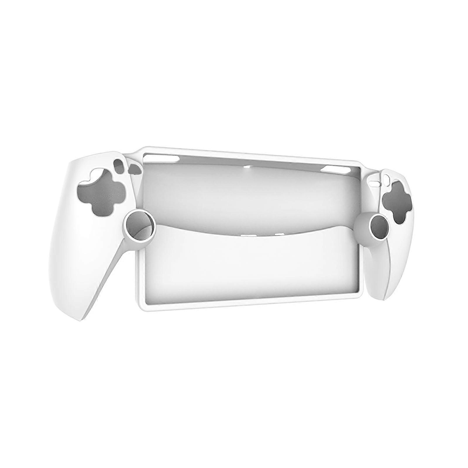 Silicone Case AntiScratch NonSlip Protective Cover for PS Portal Remote Play Console White